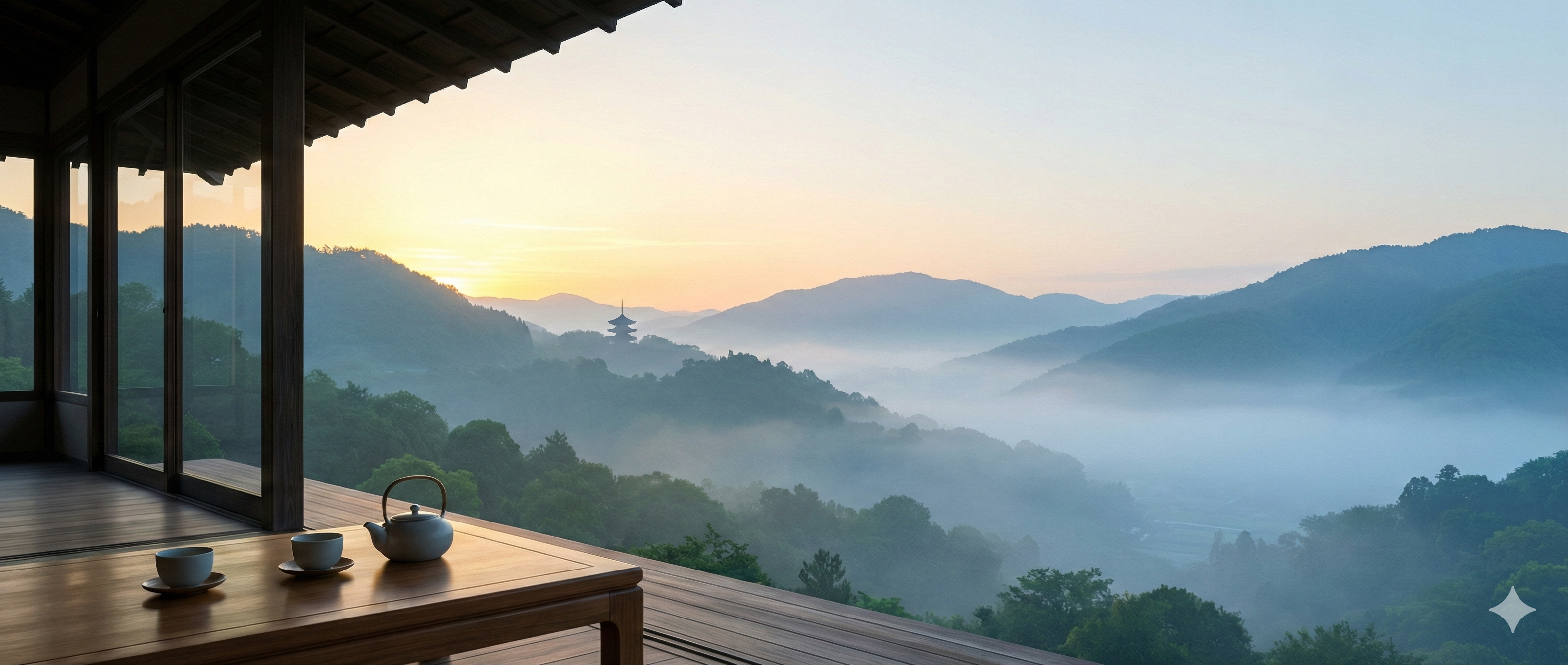 Serene Kyoto Tea House